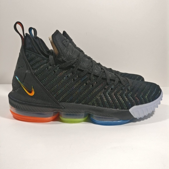 Nike Lebron 16 I Promise Black Metallic Shoes - Picture 6 of 8